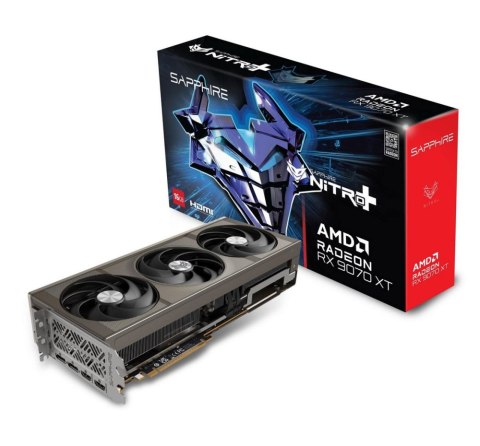 Karta graficzna SAPPHIRE NITRO+ RX 9070 XT GAMING OC 16GB GDDR6 (11348-01-20G)