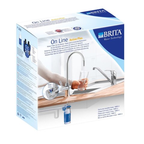 Brita On Line Active Plus stojąca chrom (ONLINEACTIVEPLUSSET)