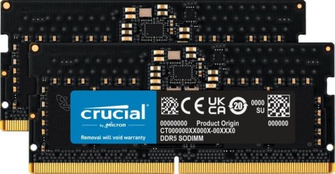 Pamięć CRUCIAL (SODIMM/DDR5/32 GB/4800MHz/1.1V/40CL/DUAL)