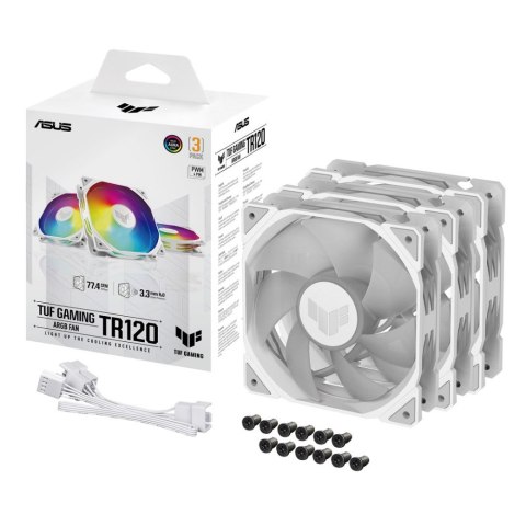 TUF Gaming TR120 ARGB WHITE 3IN1