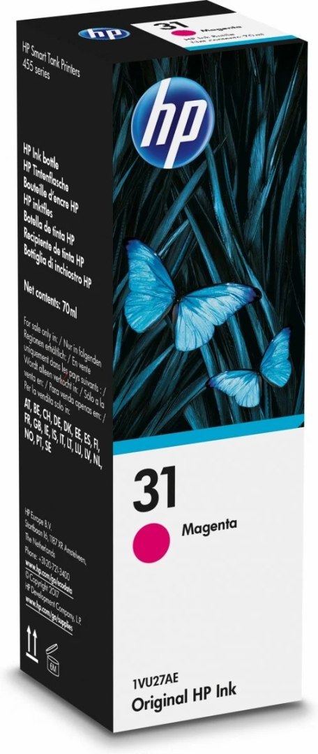 Tusz HP 31 magenta (1VU27AE)