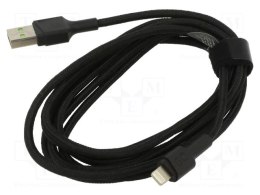 Kabel USB GREEN CELL Lightning 0.3