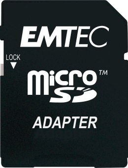 Karta pamięci EMTEC microSDHC 16 GB Adapter