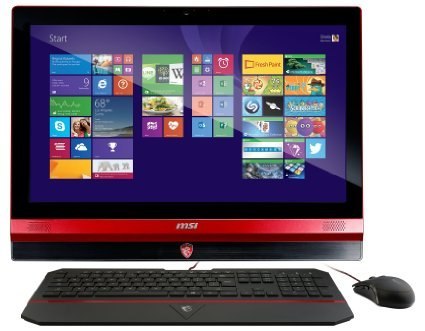 Komputer All-in-One MSI Wind Top AG240 (23.6"/GF GTX 860M/8GB/SSD128GB/1TB/DVD-RW/W8.1/Czarno-czerwony)