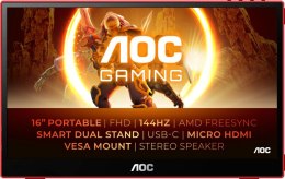 Monitor AOC 16G3 (15.6