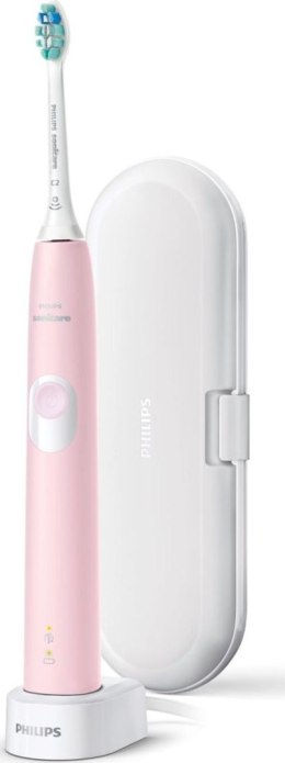 Szczoteczka soniczna PHILIPS Sonicare ProtectiveClean 4300 Biało-różowy (HX6806/03)