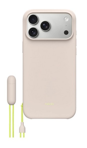 Etui z podpórką Beats Kickstand zgodne z MagSafe i panelem Sterowanie aparatem do iPhonea 17 Pro Max - boksytowy beżowy