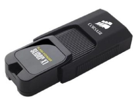 Pendrive CORSAIR Voyager Slider X1 128GB Czarny (128 GB /USB 3.0 /Czarny )