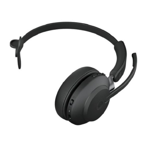 Słuchawki bezprzewodowe JABRA Evolve2 65 Link380a MS Mono Czarny (Czarny)