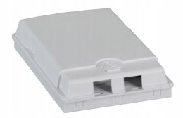 Gniazdo klienckie FTTH wewnętrzne na 2 adaptery