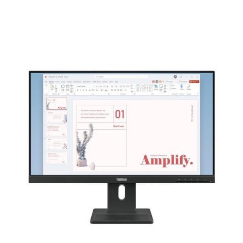 Monitor LENOVO 64BAMAT1EU (23.8" /IPS /100Hz /1920 x 1080 /Czarny)