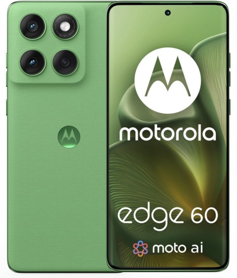 Smartphone MOTOROLA Edge 60 5G 12/256GB Zielony 256 GB Zielony PB7H0019PL