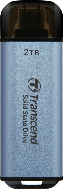 TRANSCEND ESD300C 2TB (2TB /Niebieski )