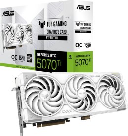 Karta graficzna ASUS TUF-RTX5070TI-O16G-BTF-WHITE