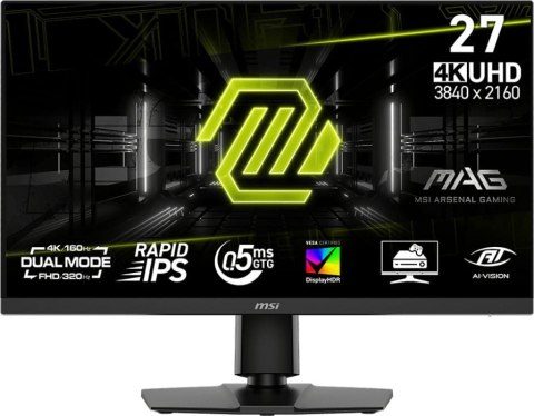 Monitor MSI 272URDF (27" /Rapid IPS /160 Hz, 320 HzHz /3840 x 2160 /Czarny)