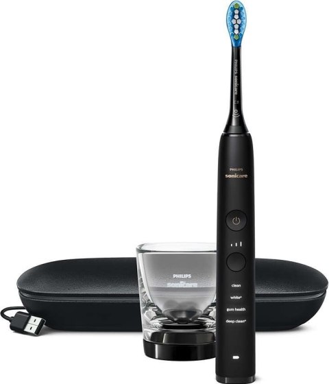 Szczoteczka soniczna PHILIPS DiamondClean 9000 Czarny (HX9911/09)