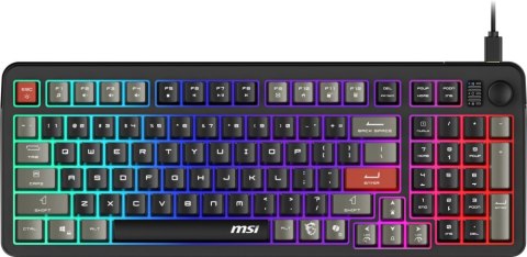 Klawiatura Przewodowa MSI Forge GK110 US