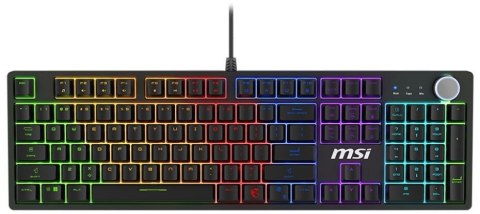 Klawiatura Przewodowa MSI Forge GK320 RED US