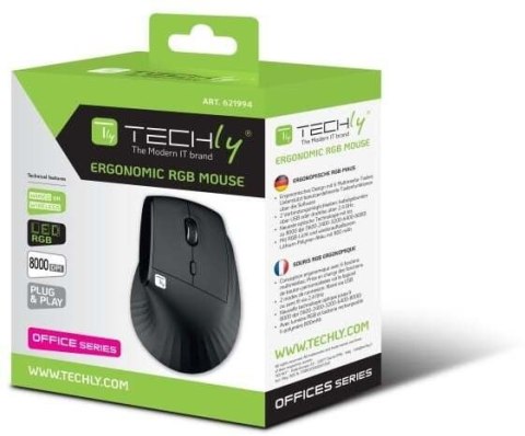 Mysz Bezprzewodowa TECHLY IM 1300-VM-RGB