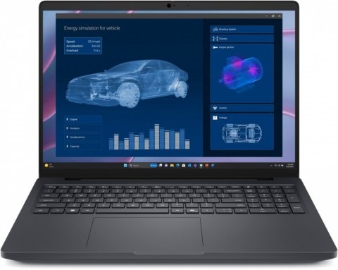 Notebook DELL Pro Max 16 MC16255 (16"/16GB/SSD256GB/W11P/Szaro-czarny)