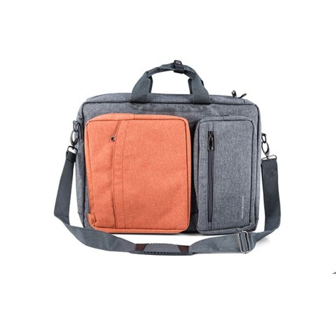 Plecak MODECOM Reno TOR-MC-RENO-ORG (maks.15.6"/Szaro-pomarańczowy)