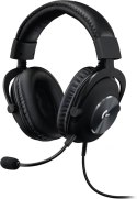 Słuchawki z mikrofonem LOGITECH G Pro X Czarne Czarny