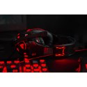 Słuchawki z mikrofonem MODECOM MC-832 Ghost Czarno-czerwony