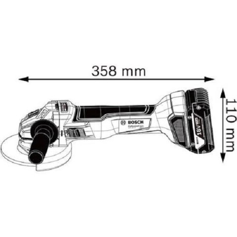 Szlifierka prosta 06019J4002 BOSCH