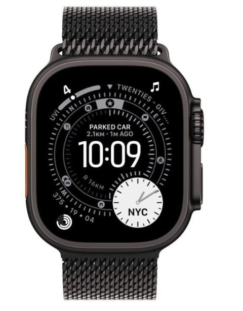 Watch Ultra 3 GPS + Cellular, koperta 49 mm APPLE Watch OS Czarny