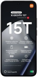 Czajnik XIAOMI 15T 12/512 GB Czarny (Czarny )