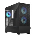 Obudowa FRACTAL Pop Air RGB Black TG Clear Tint
