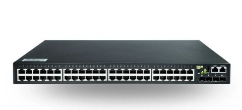 S4600-52X-SI - Managed L2 Access Switch 48x10/100/1000Base-T + 4x1/10GBase-X SFP+, AC Power Supply, 0° +50°, 1U, (basic support 