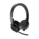 Słuchawki z mikrofonem LOGITECH Zone UC Czarny