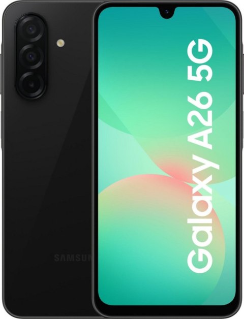 Smartphone SAMSUNG Galaxy A26 5G 6/128GB Czarny 128 GB Czarny SM-A266BZKBEUB