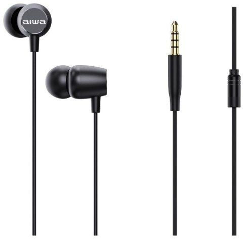 Douszne Douszne AIWA ESTM-20BK (1.2m /3.5 mm wtyk/Czarny)