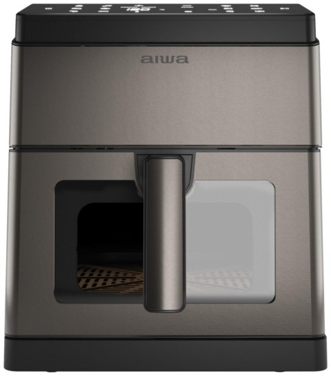 Frytownica beztłuszczowa AIWA AFR8000 Kumadai 8 L Srebrny AFR8000 (8l /1800W /Srebrno-czarny )