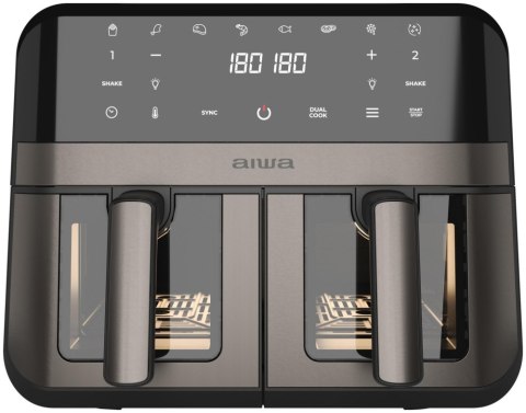 Frytownica beztłuszczowa AIWA AFR9000 Futago 9 l Czarny AFR9000 (2400W /Czarno-stalowy )