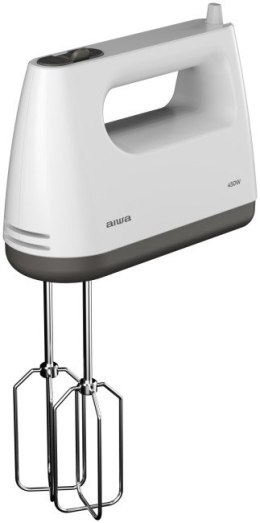 Mikser ręczny AIWA AHX600 (450W / Biało-szary)