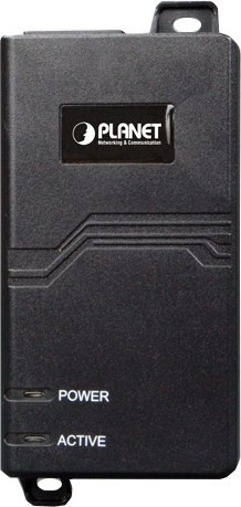 POE INJECTOR PLANET POE-173 1-PORT RJ-45 STP LAN 1-PORT RJ-45 STP POE 60W
