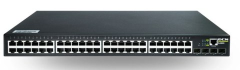 S4600-52P-SI-R2 - Managed L2 Access Switch 48x10/100/1000Base-T + 4x100/1000Base-X SFP, AC Power Supply, 0° +50°, 1U, (basic sup