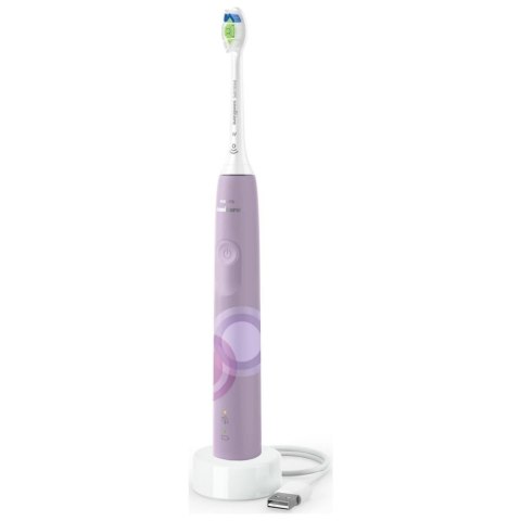 Szczoteczka soniczna PHILIPS Sonicare 4100 HX3689/44 Fioletowy Fioletowo-biały (HX3689/44)