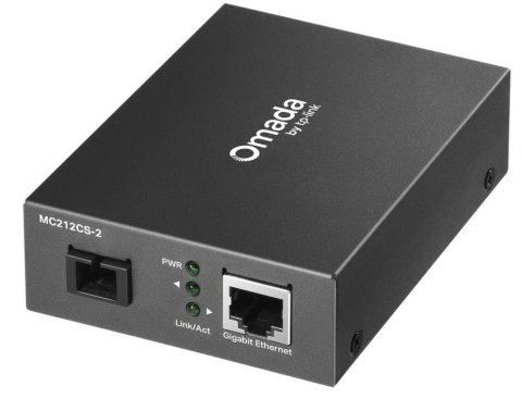TP-Link MC212CS-2 RJ45 GbE do 1000 Mbps SM SC WDM Bi-Di Konwerter światłowodowy 1310/1550 2 km