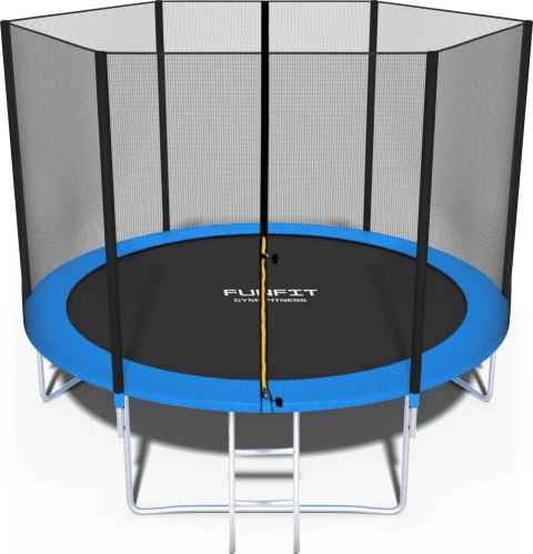 Funfit Trampolina ogrodowa z siatką zewnętrzną 10FT 312cm