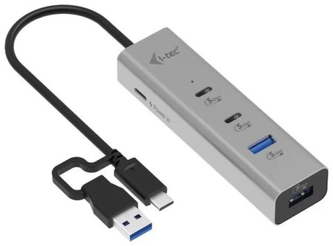 Hub USB I-TEC CAHUBMETAL2A2CPD