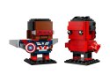 LEGO BrickHeadz Figurki Kapitana Ameryki i Czerwonego Hulka 40668