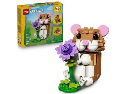 LEGO Creator 3w1 Uroczy chomik z kwiatkiem 31376