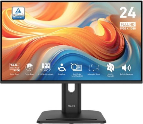 Monitor MSI PRO MP245PG E14 (24" /IPS /144 HzHz /1920 x 1080 /Czarny)