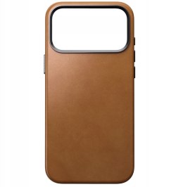 NOMAD Traditional Leather Case - skórzane etui do iPhone 17 Pro kompatybilne z MagSafe (english tan-c) [go]
