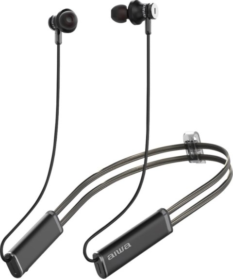 Słuchawki bezprzewodowe AIWA ESTBTN-880 (Czarny)