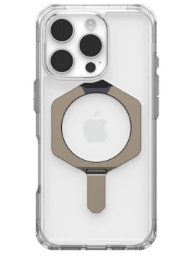 UAG Plyo XTE Magsafe - obudowa ochronna z podstawką do iPhone 16 Pro kompatybilna z MagSafe (clear/titanium)